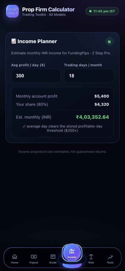 Income calculator